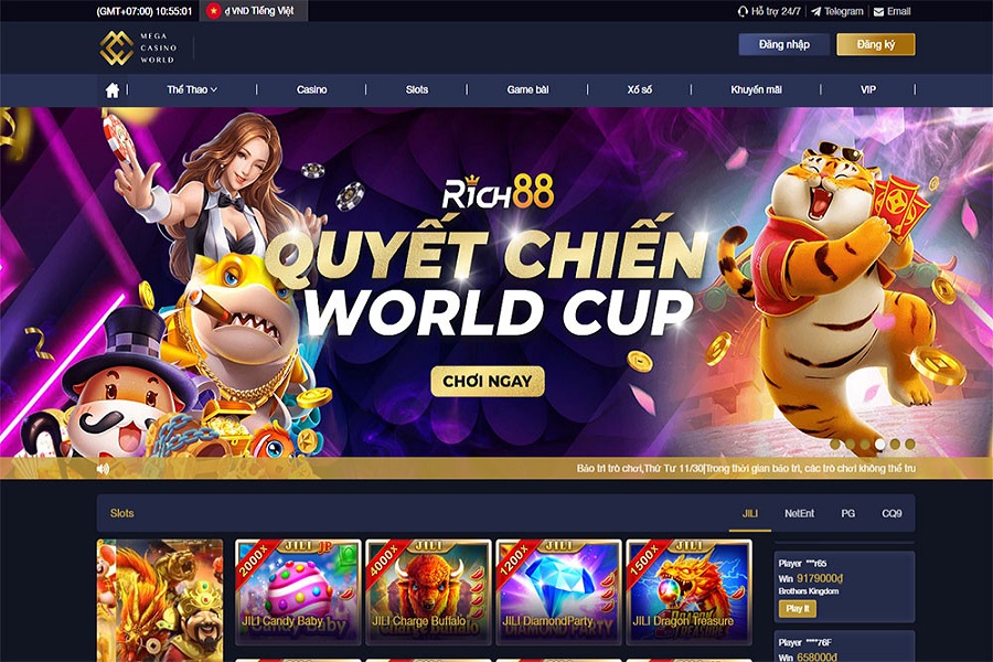 MCW Việt – Trang cá cược đa dạng trò chơi hàng đầu Châu Á